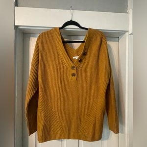 Maurice’s, chunky knit mustard sweater